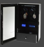 Tiara II Carbon Fibre 4 Watch Winder (detail 1)