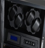 Tiara II Carbon Fibre 4 Watch Winder (detail 4)